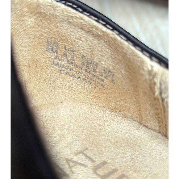 Naturalizer Cabaret Platform Loafers Black Leather Womens 8 NWOB Slip on - Picture 8 of 10